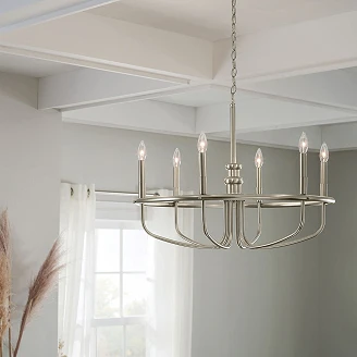 Kichler Hengende Lampe Hexa Capitol Hill Børstet Nikkel