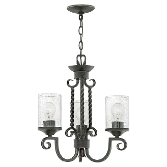 Hinkley Hengende Lampe Trio Casa Beta Gammel Svart