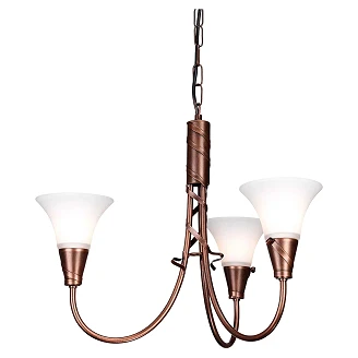 Elstead Hengende Lampe Trio Emily Kobberpatina