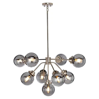 Elstead Hengende Lampe Nona Kula Polert Nikkel