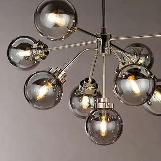 Elstead Hengende Lampe Nona Kula Polert Nikkel