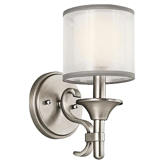 Kichler Vegglampe Lacey Beta Antikt Tinn