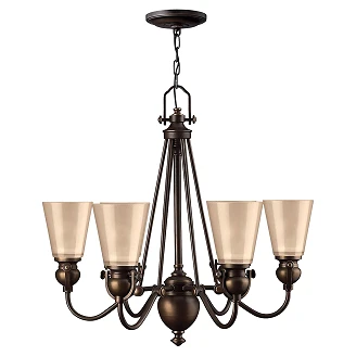 Hinkley Hengende Lampe Hexa Mayflower Gammel Bronsee
