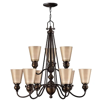 Hinkley Hengende Lampe Nona Mayflower Gammel Bronsee