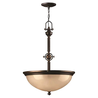 Hinkley Hengende Lampe Trio Mayflower Gammel Bronsee