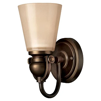 Hinkley Vegglampe Mayflower Gammel Bronsee