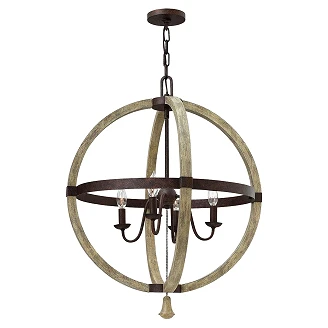 Hinkley Hengende Lampe Quadra Middlefield Jernrust