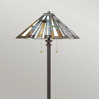 Quoizel Gulvlampe Maybeck Valiant-Bronsee
