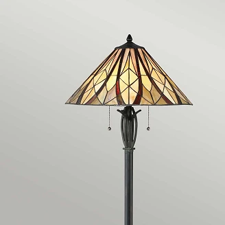 Quoizel Gulvlampe Victory Valiant-Bronsee