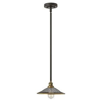 Hinkley Hengende Lampe Rigby Buckeye-Bronse, Messing