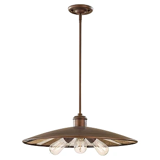Feiss Hengende Lampe Trio Urban Renewal Astral Bronse