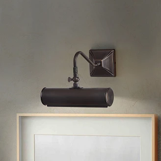 Elstead Vegglampe Picture Light Mørk Bronse 19 cm