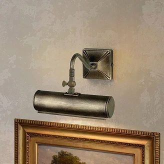Elstead Vegglampe Picture Light Svart, Gull 19 cm