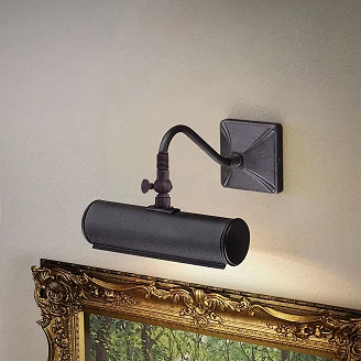 Elstead Vegglampe Picture Light Svart 19 cm