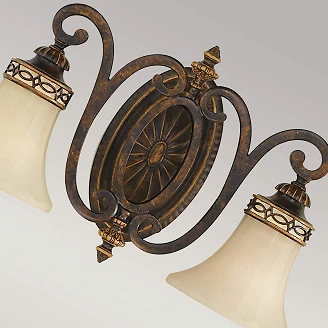 Feiss Vegglampe Duo Ned Drawing Room Valnöt