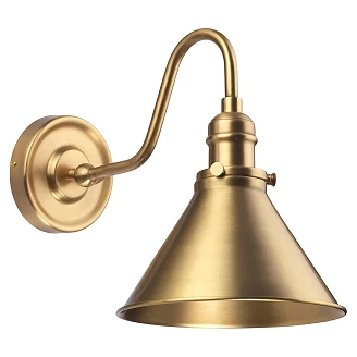 Elstead Vegglampe Provence Aldret Messing