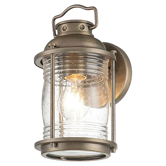 Kichler Vegglampe S Ashland Bay Polert Bronsee