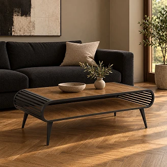 Sofabord Yukon Mørk Lefkas-Eg 120 cm