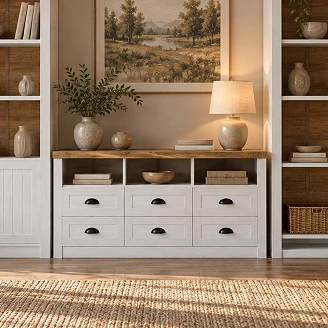 Skjenk Florda Andersen Furu 43x130 cm
