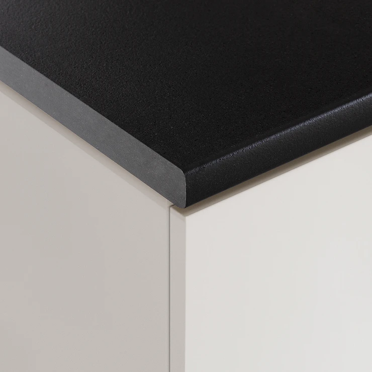 Benkeplate Savoy Vulkansvart 80x60 cm
