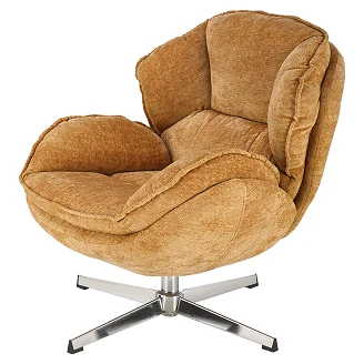 Lenestol Tyrox Sennep 84x80 cm