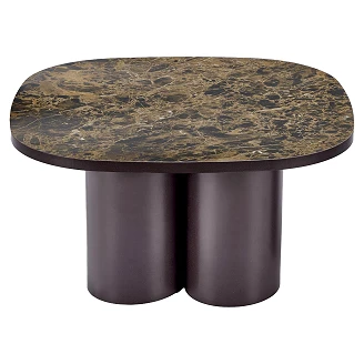 Sofabord Sarnivo Brun Marmor, Brun