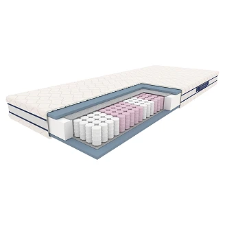 Madrass Mirvane Hvit 90 cm