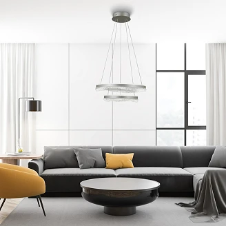 Taklampe Senaro Sølv