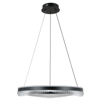 Taklampe L Senaro Matt Svart