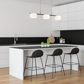 Taklampe Trio Dorevia Svart
