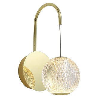 Vegglampe Mirelo Gull