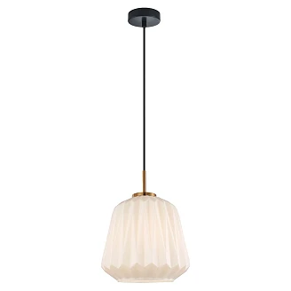 Taklampe Navero Svart, Messing Ø23 cm