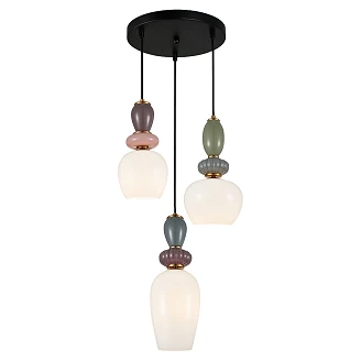 Taklampe Trio Nolira Blå, Rosa