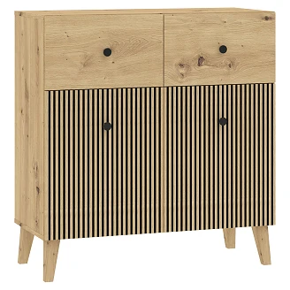 Skjenk med 2 Skuffer Saren Eik Artisan