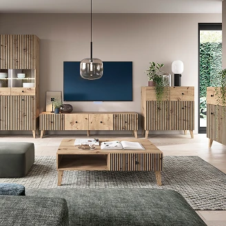 TV-benk Saren Eik Artisan