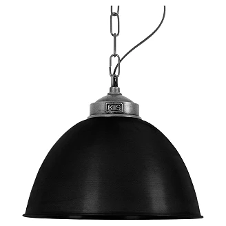 KS Verlichting Pendellampe II Loft Svart Ø33 cm