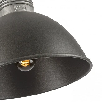 KS Verlichting Pendellampe Loft Antrasitt Ø33 cm