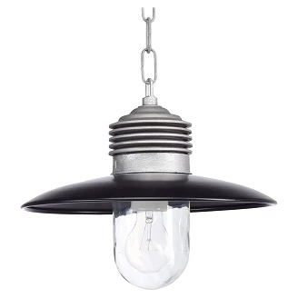 KS Verlichting Pendellampe Ampere Aluminium, Svart Ø31 cm