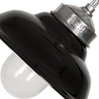 KS Verlichting Pendellampe Porto Svart Ø30 cm