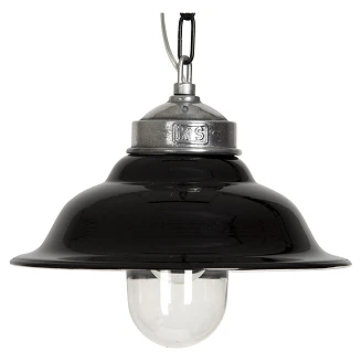 KS Verlichting Pendellampe Porto Svart Ø30 cm