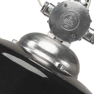 KS Verlichting Pendellampe Detroit Svart Ø40 cm
