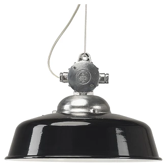 KS Verlichting Pendellampe Detroit Svart Ø40 cm