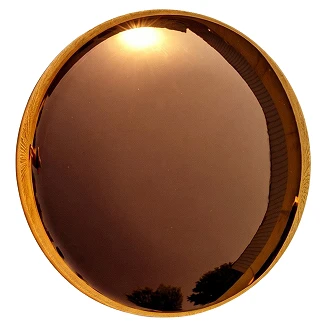 KS Verlichting Vegglampe Auris Bronse Ø21 cm