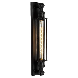 KS Verlichting Vegglampe Astor Svart