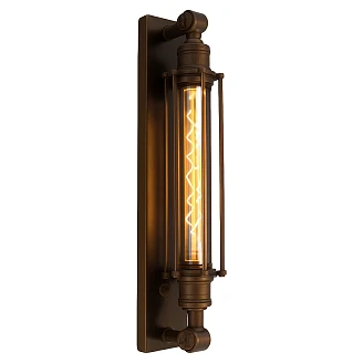 KS Verlichting Vegglampe Astor Mørk Messing