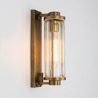 KS Verlichting Vegglampe Porter Antikk Messing