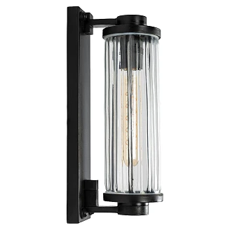 KS Verlichting Vegglampe Porter Antikk Svart