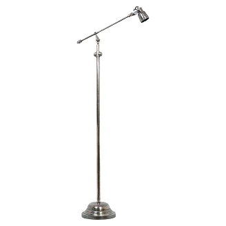 KS Verlichting Gulvlampe Indigo Antikk Sølv