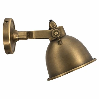 KS Verlichting Vegglampe Dreibar Maxim Messing Ø19 cm