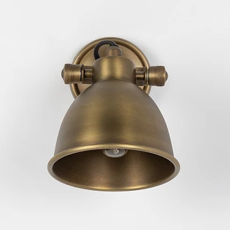 KS Verlichting Vegglampe Dreibar Maxim Messing Ø19 cm